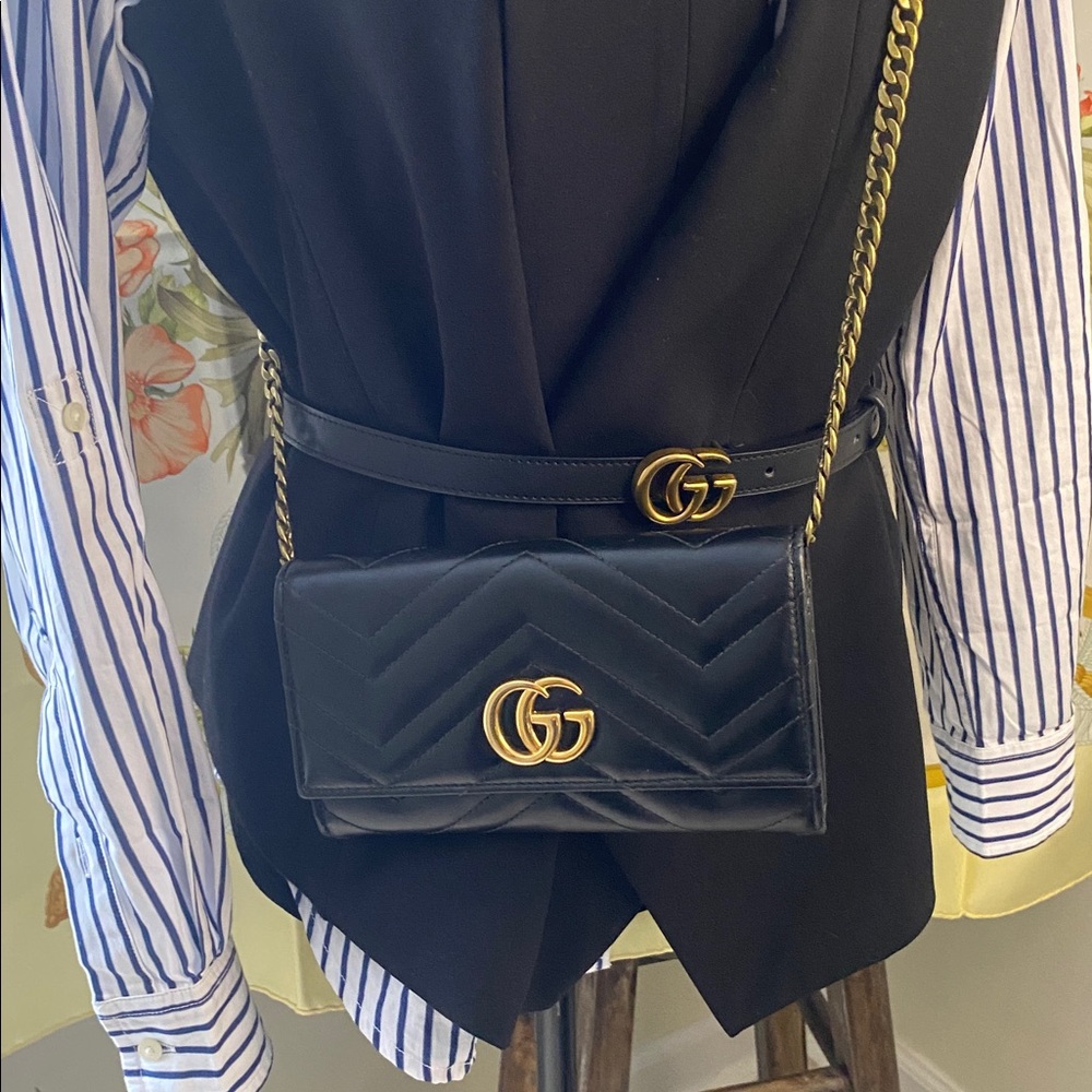 Gucci Gg Marmont Continental Wallet - Picture 3 of 17
